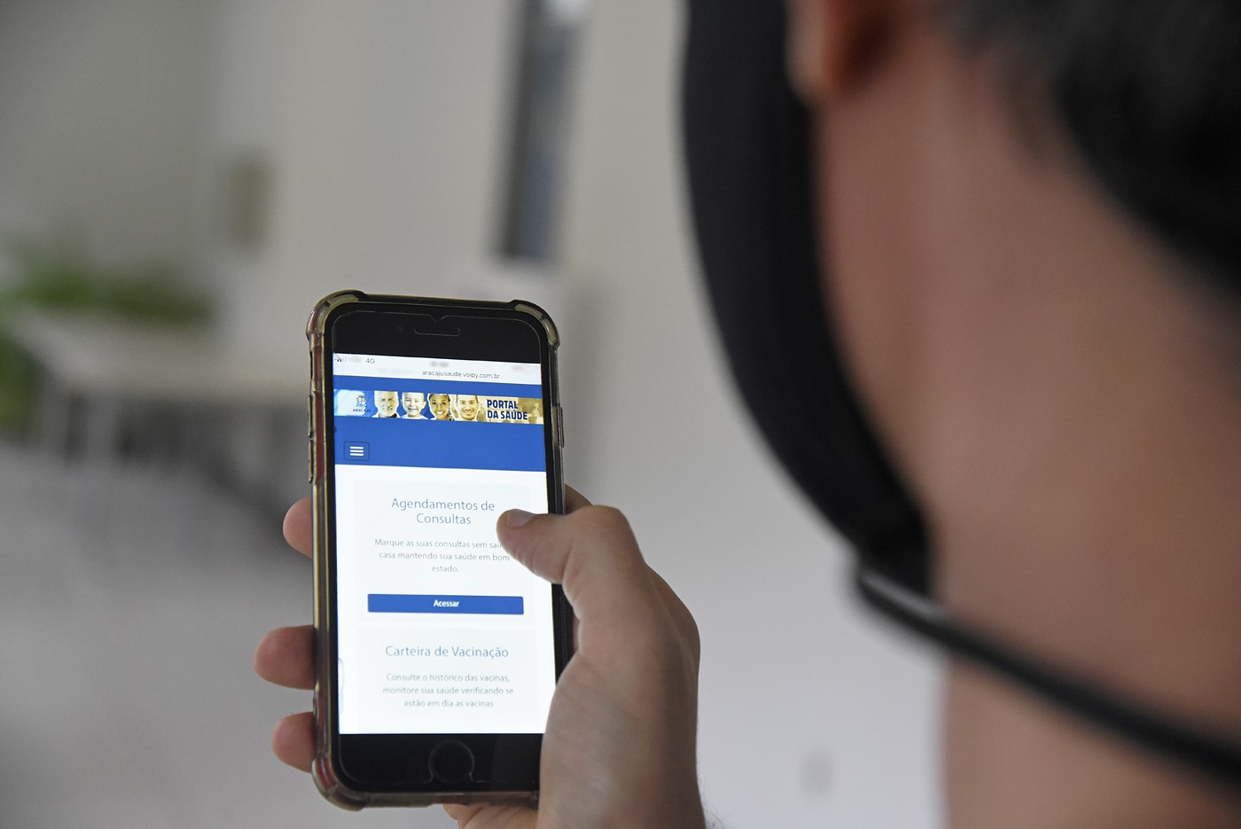 Visitas domiciliares para acamados podem ser agendadas de forma online
