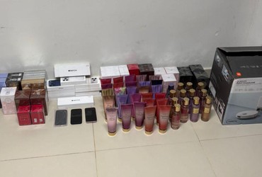 PRF apreende celulares e cosméticos importados sem nota fiscal em Umbaúba