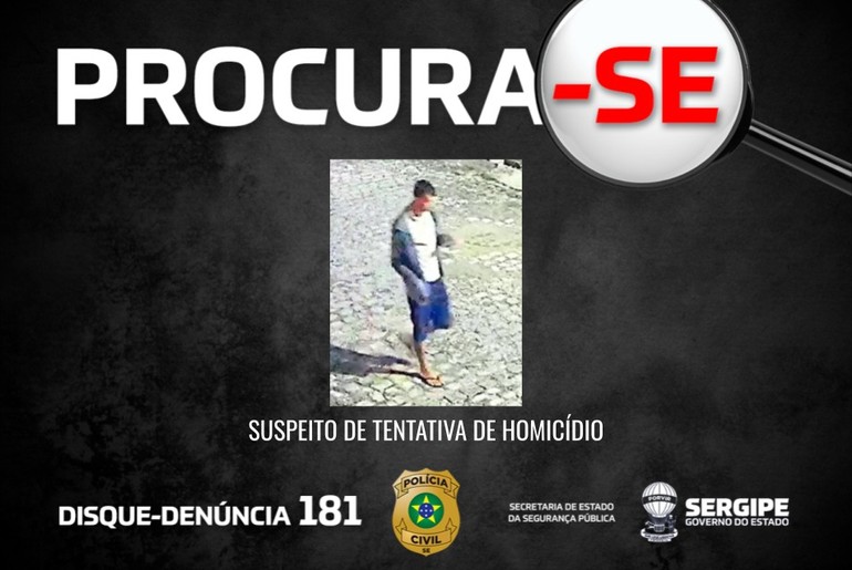Homem é procurado por tentativa de homicídio em Itaporanga D'Ajuda