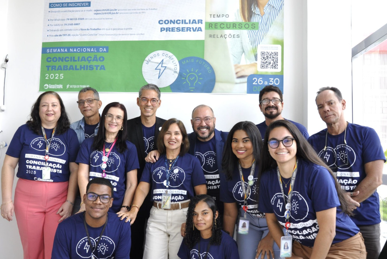 Semana da Conciliação Trabalhista em Sergipe arrecada mais de R$ 1,3 milhão no primeiro dia