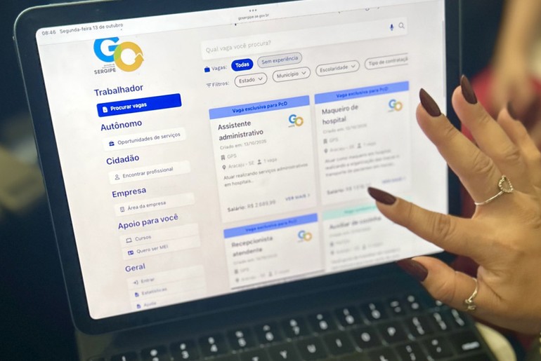 Sergipe oferta 399 vagas de emprego nesta quarta-feira (28); confira