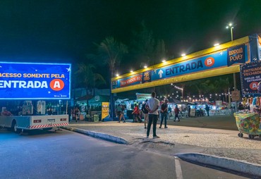 Arraiá do Povo reforça segurança e define entrada única para esta sexta-feira