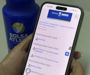 Programa Bolsa Atleta 2026 abre inscrições com 195 vagas para atletas e técnicos em Sergipe