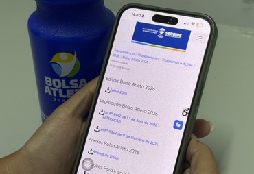Programa Bolsa Atleta 2026 abre inscrições com 195 vagas para atletas e técnicos em Sergipe