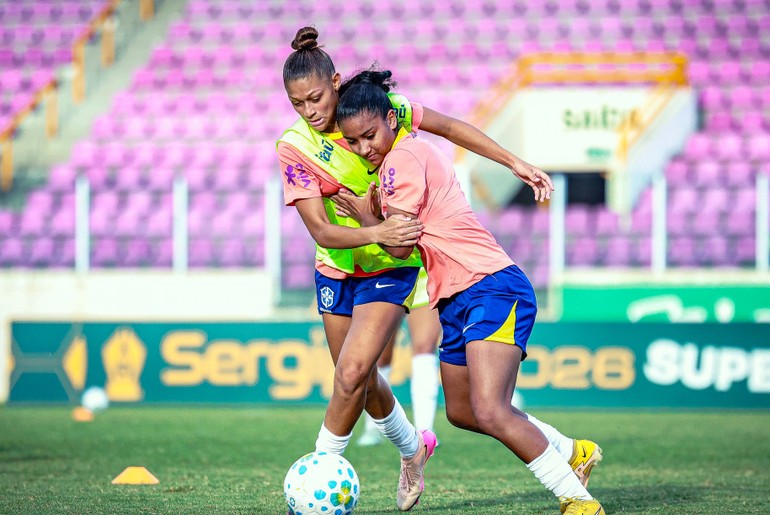 Seleção Brasileira Feminina Sub-17 realiza período de treinos histórico em Sergipe
