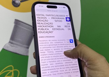 Edital de Apoio à Realização de Hackathon na Rede Pública Estadual de Educação é lançado