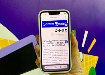 Fapitec lança edital para financiar publicação de pesquisas acadêmicas em Sergipe