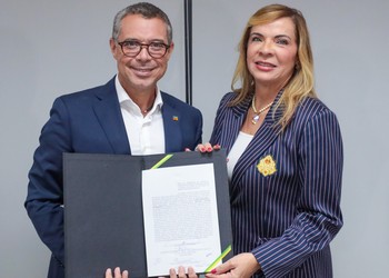 Fábio Mitidieri transfere comando do Estado para a desembargadora Iolanda Guimarães