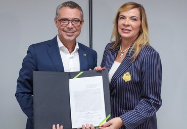 Fábio Mitidieri transfere comando do Estado para a desembargadora Iolanda Guimarães