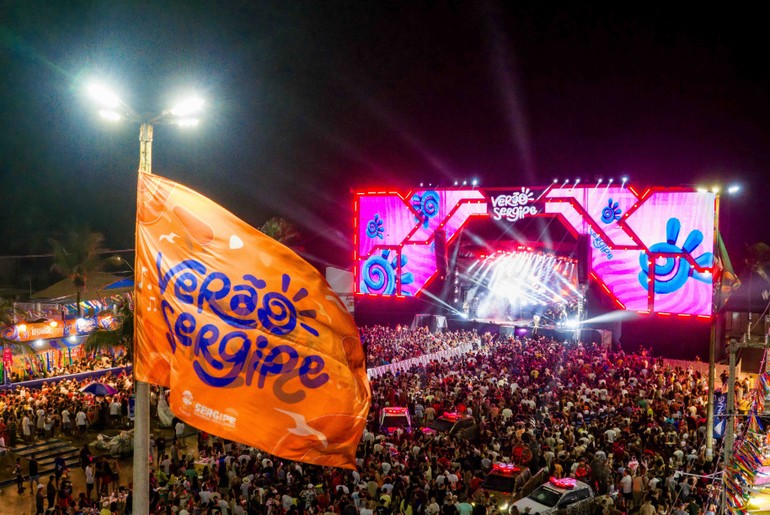 Pagod’art e Art Mania estão entre as atrações desta segunda-feira no Verão Sergipe na Caueira