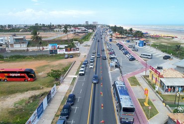 Faixa reversível da Rodovia Inácio Barbosa funcionará durante Carnaval