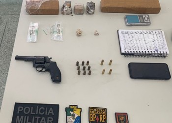 Homem é preso por tráfico de drogas e posse ilegal de arma de fogo em Nossa Senhora do Socorro