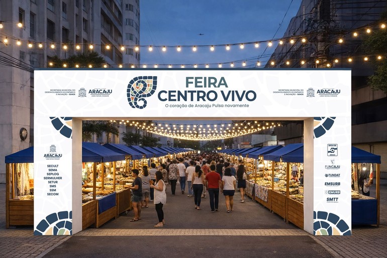 Feira Centro Vivo propõe revitalização da região central de Aracaju